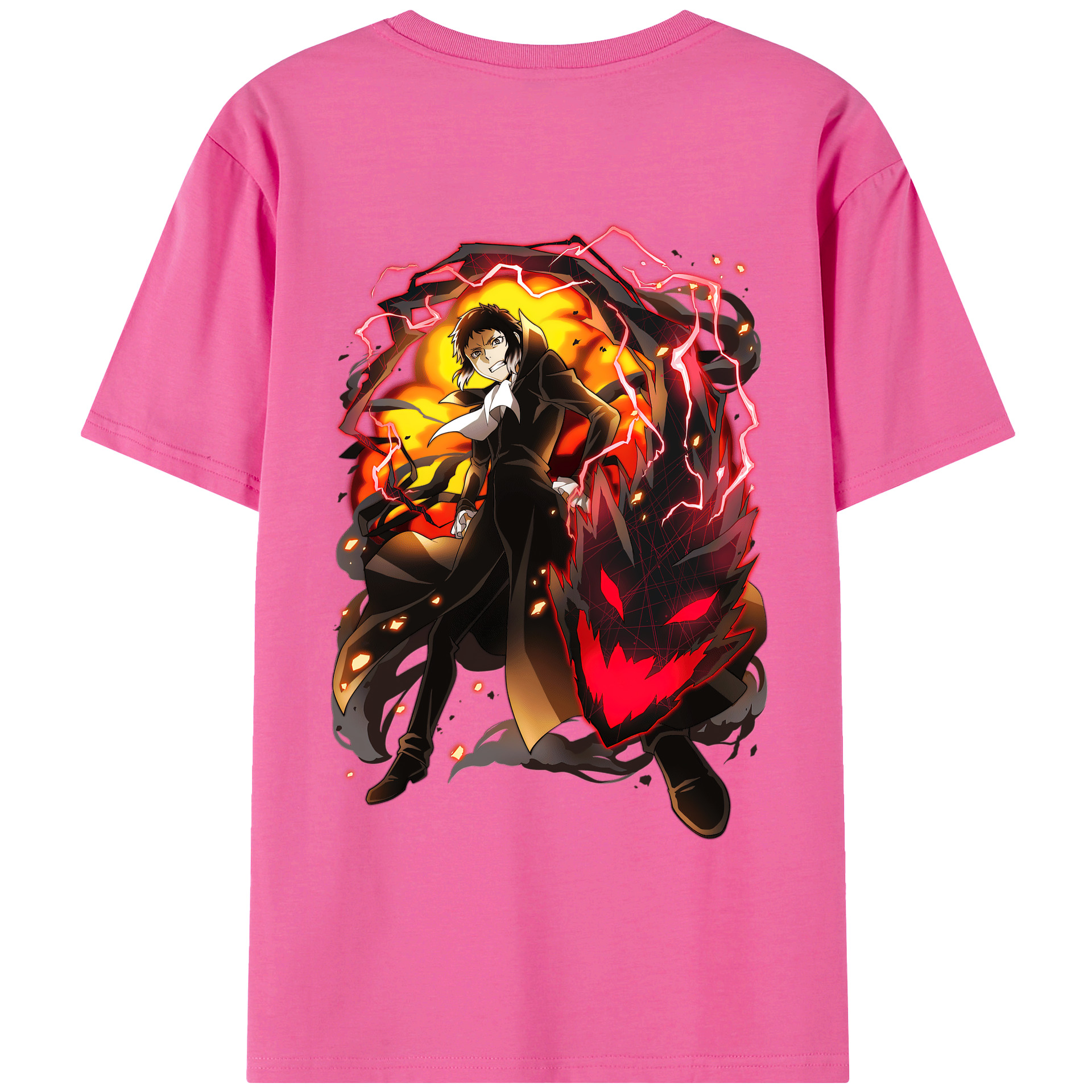 （画像用） 文豪ストレイドッグス Bungo Stray Dogs レディース半袖Tシャツ(バックプリント)